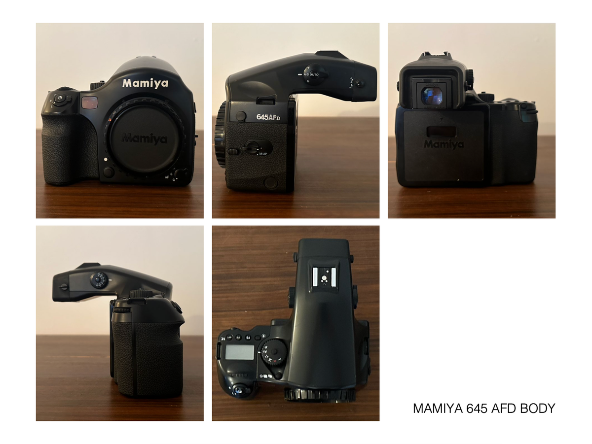 Mamiya 645 AF D Kit with 120/220 HM401 Film Back and AF 80mm