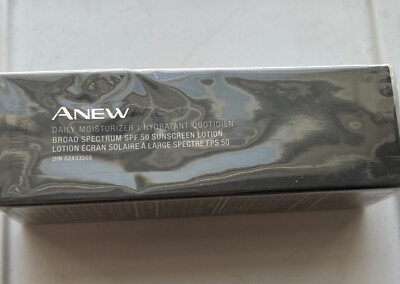 Avon ~ ANEW Broad Spectrum SPF 50 Sunscreen Lotion Daily Moisturizer NEW 1 Oz