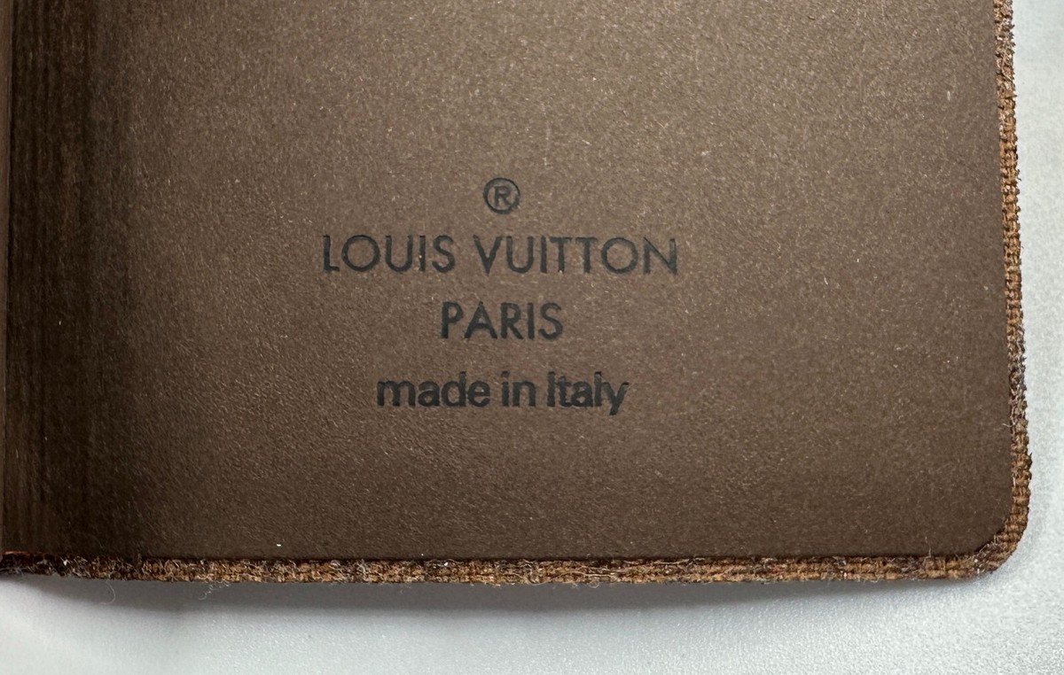 NEW LOUIS VUITTON Monogram Canvas Paris Notebook Mini Jules Eiffel