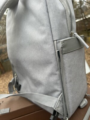 ally capellino leather backpack Leather Backpack Ally Capellino Mini Hoy Ally Capellino Mini Hoy Travel  Cycle Recycled Backpack In Black