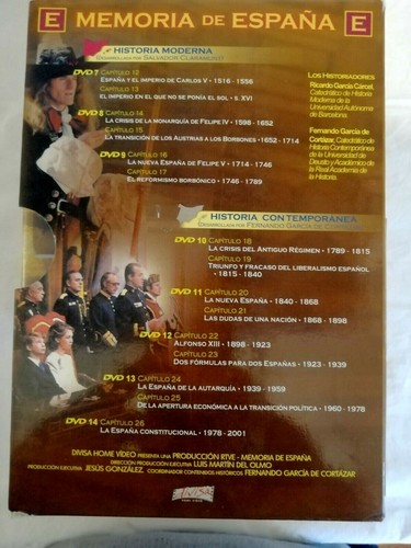 Memory of Spain DVD Collection RTVE Edinisa - Picture 3 of 8