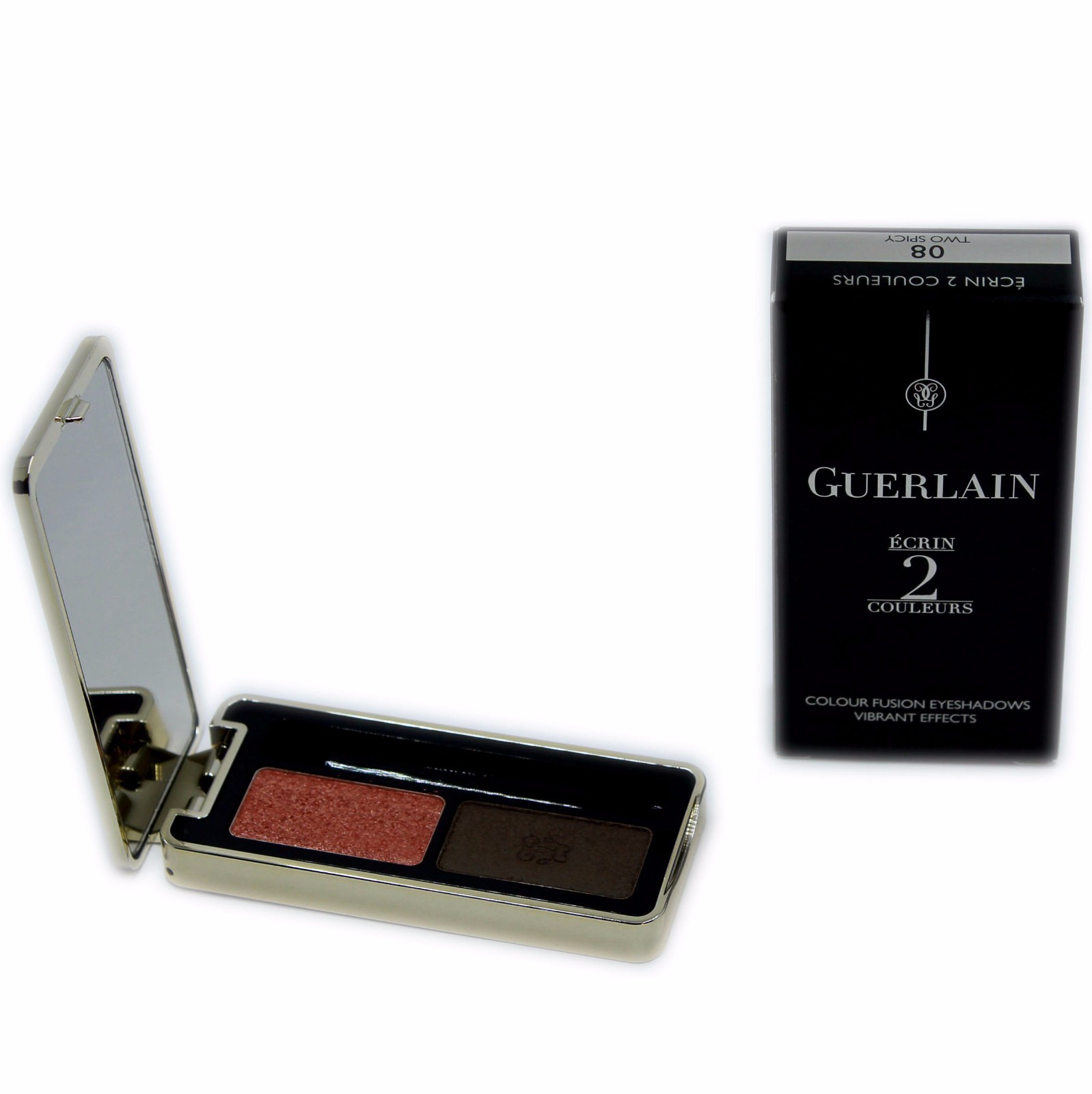 ТЕНИ ДЛЯ ВЕК GUERLAIN ECRIN 2 COULEURS COLOUR FUSION EYESHADOWS EFFETS VIBRANTS 4 г 08-G41394 6390₽