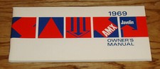 1969 Amc Amx And Javelin Owners Operators Manual 69