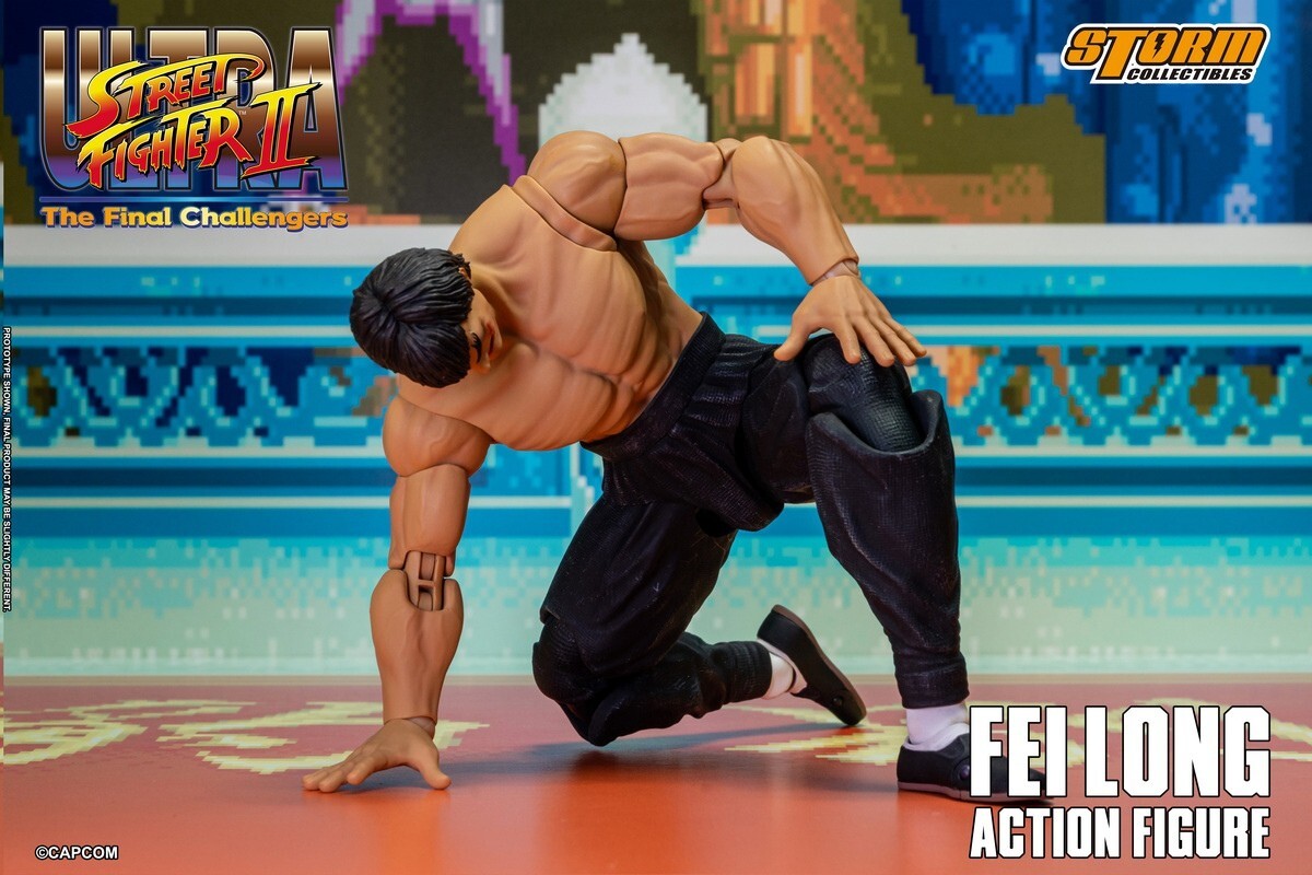 Storm Toys CPSF24 1/12 ULTRA STREET FIGHTER II FEI LONG Action