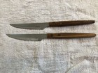 2 Pieces St. Regis Stainless Japan Steak Knives Wood Handles 3 1/2” Blade — photo 1