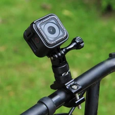 Bicycle Aluminum Handlebar Adapter Mount for GoPro HERO13 12 10 9 Session Action