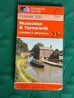 OS, Ordnance Survey, Explorer map Sheet 232, Nuneaton & Tamworth