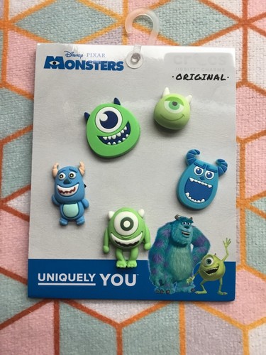 Crocs handgefertigt Jibbitz 5 Stck. Monster inkl. Universität Mike Sully Schuh Charms Set - Bild 9 von 20