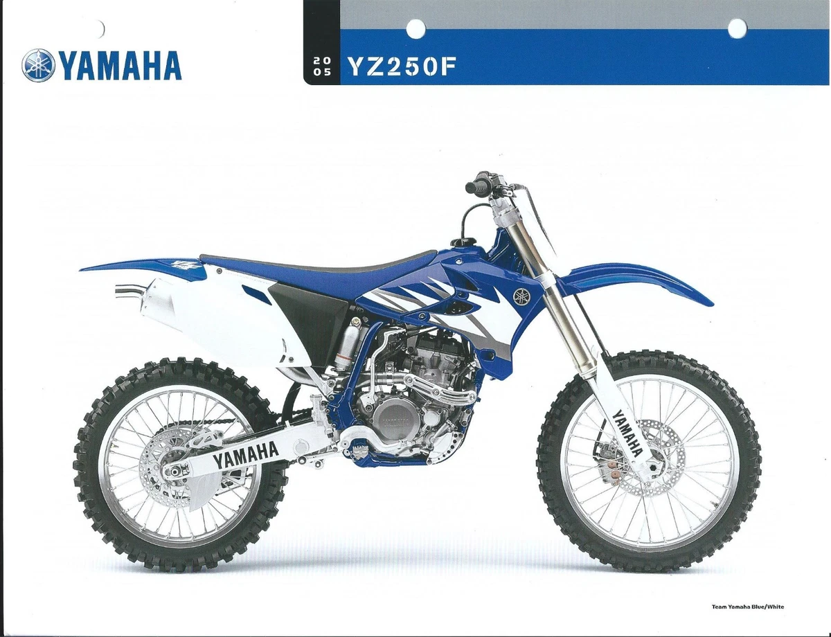 2005 yz250f sale