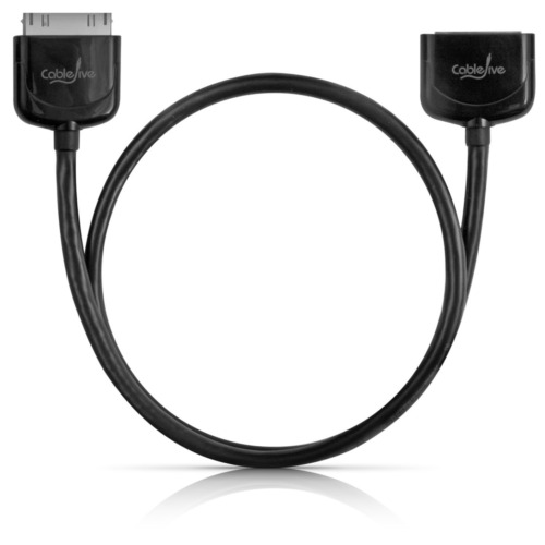 CableJive DockXtender Extension Cable for iPad, iPhone and iPod - 30-PIN Dock - Picture 1 of 4