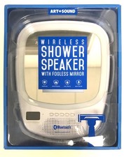 art & sound retro bluetooth speaker & fm radio