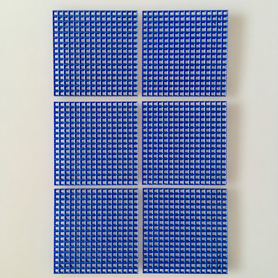Steckplatte 6 Stk blau 67 x 67 mm Ministeck 31207 999176