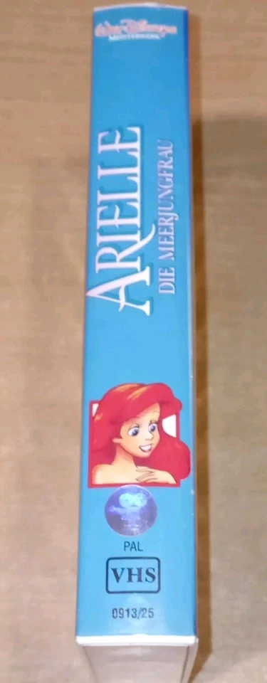 Walt Disney Meisterwerk Arielle VHS, Hologramm 0913/25 - Sammlerstück - Bild 3 von 4