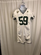 Mid America Confrence Jersey #59 Sz 48 Green White Eastern Michigan