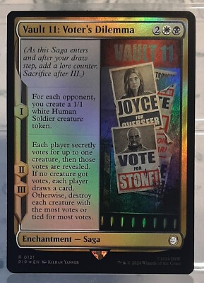 Vault 11: Voter's Dilemma - Rare/Foil - Jenseits des Multiversums: Fallout - NM
