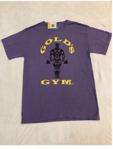 purple gold's gym shirt Limited Special 