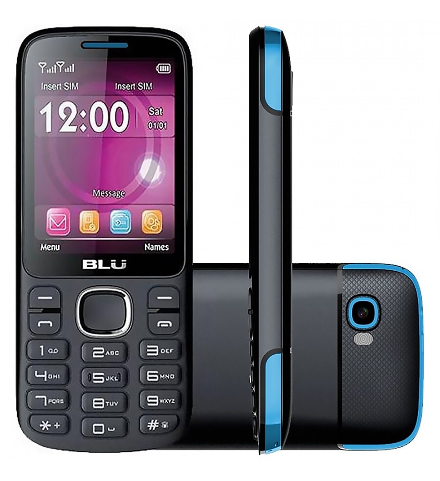 BLU Jenny TV 2.8 T276T Cell Phone 1.3MP Unlocked GSM Dual-SIM