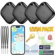 1-4 Pack Bluetooth Tracker Smart Tag Anti-Loss GPS Locator For Apple Find My iOS