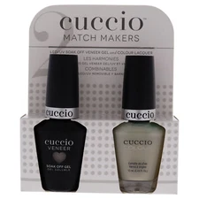 Cuccio Match Makers 2 Pc Set - Hair Toss - 0.43oz Colour Nail Polish & More
