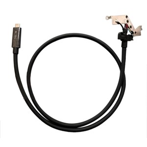 Thunderbolt 3 Usb Type C Cable For Dell Wd19tb Docking Station 02hv8n Laptop To Ebay