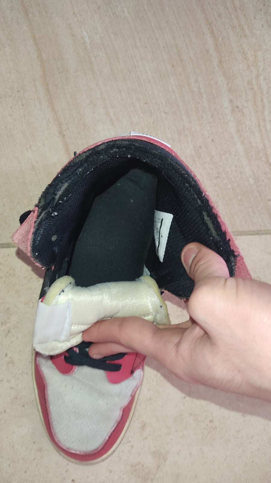 OFF WHITE X NIKE Nike x OFF white retro high off chicago usate e leggermente usurate