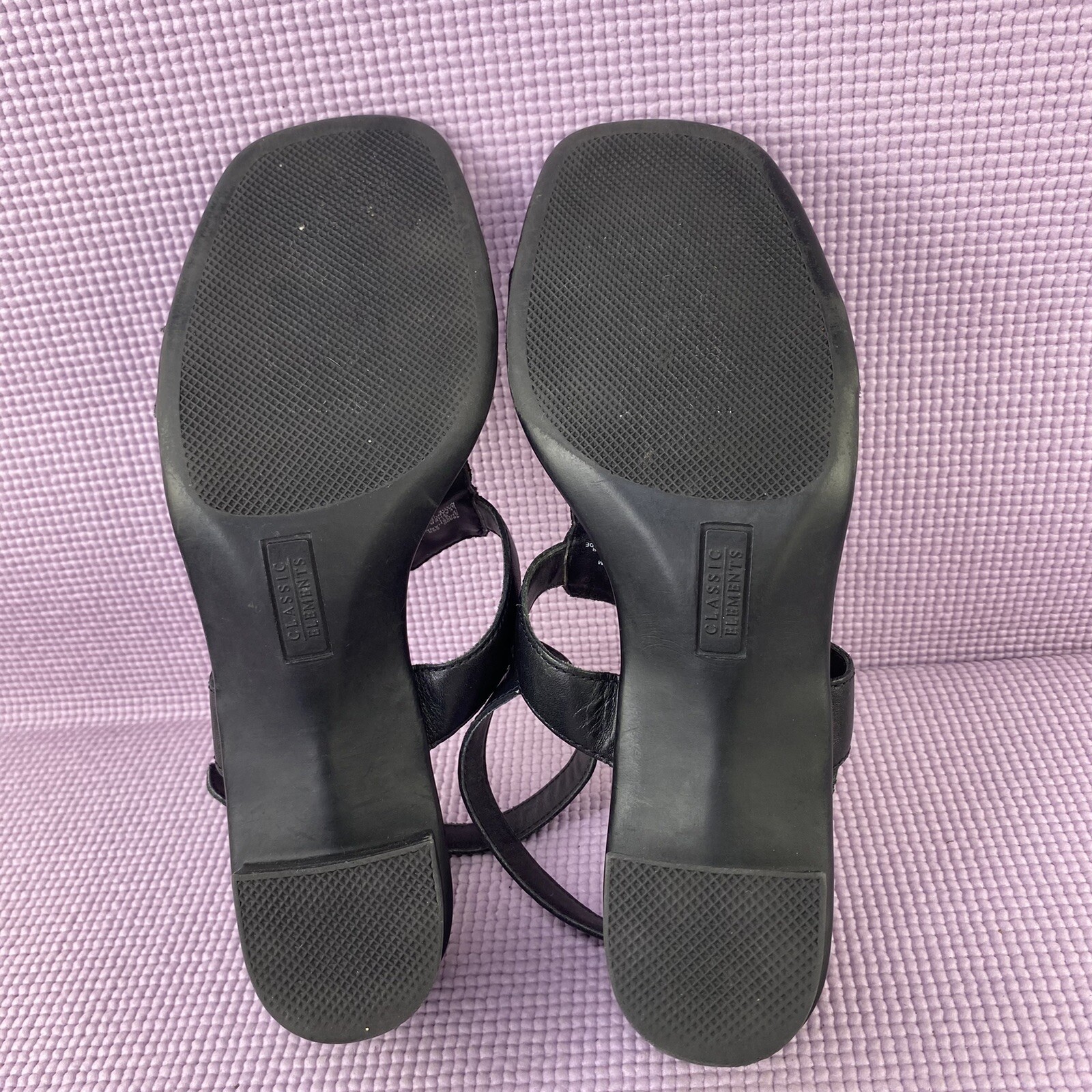 Classic Elements Shoshanna Square Toe Block Heel … - image 11