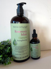 Beauty Untouched Mint Rosemary Shampoo  Rosemary Hair Oil Strengthen  Defrizz