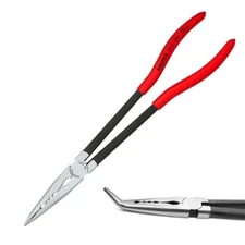 Knipex 11" Extra Long Nose Pliers Angled Nose 2881280 XL Length
