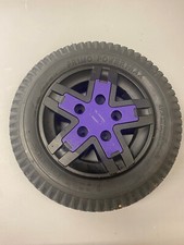 Used Pride Quantum Q6 Edge 3 Series 14"x3" Flat Free Drive Wheel Assembly