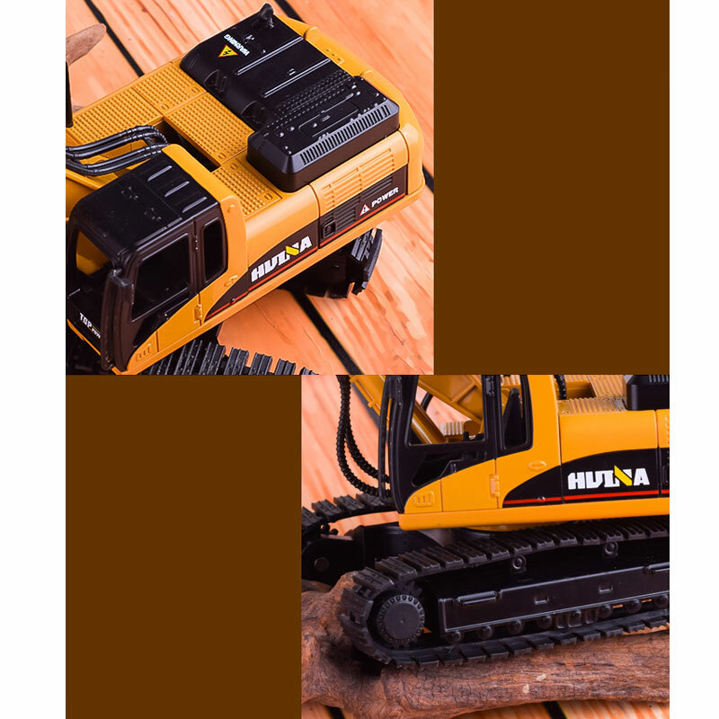 1:50 Drill Excavator Toy Model Metal Diecast Vehicle Construction