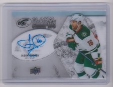 2016 2016-17 Upper Deck Ice Glacial Graphs #GGJZ Jason Zucker Minnesota Wild