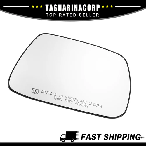 Piece of 1 Right Side Rearview Mirror Glass fit for Jeep Grand Cherokee 05-10
