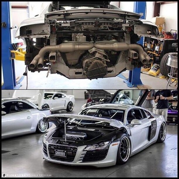Audi R8 Exhaust V10 - Made in USA - Avior Performance - READ LISTING
