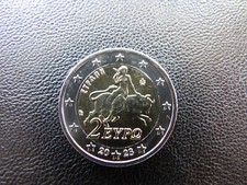 Greece 2023 year UNC  2 euro coin 1 pcs  a scene from a mosaic in Sparta Zeus