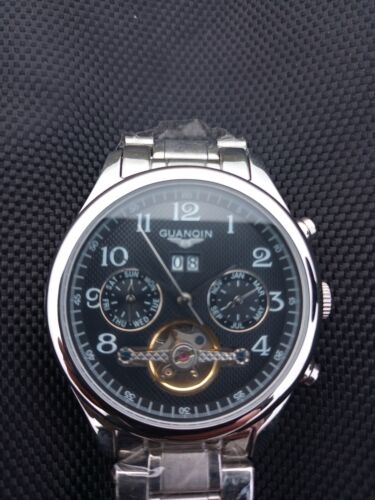 Guanqin Tourbillion Automatic Mens Watch