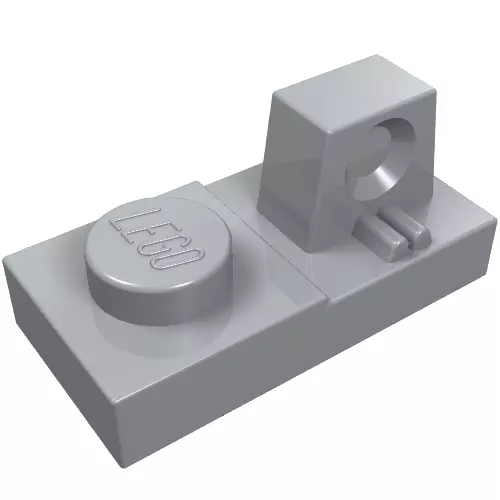 LEGO® Part 30383 - Hinge Plate 1 x 2 Locking with 1 Finger On Top - Photo 4/4