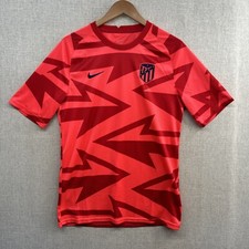 Camiseta Nike Atlético de Madrid PreMatch Mediana Roja 2021 2022 Fútbol Adulto