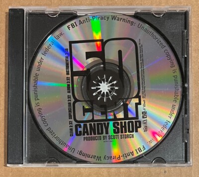 50 Cent - Candy Shop RARE promo CD single w/ clean & instrumental