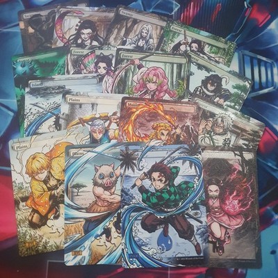 MTG Altered Art   Infinite Land Set: Slayers and Demons   Magic: The Gathering