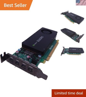 NVIDIA Quadro K1200 Low Profile 4GB GDDR5 Graphics Card for Workstations