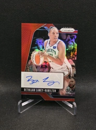 2024 Panini Prizm WNBA Betnijah Laney Hamilton Red Prizm Auto /99 #SG-BLH