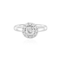 Cavill Zirkonring Damen Silber 1,03Ct Rundschliff Echtschmuck Krappen