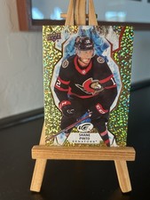 2021-22 Upper Deck Ice - Rookie Shane Pinto #142 Gold (RC) SENATORS ROOKIE