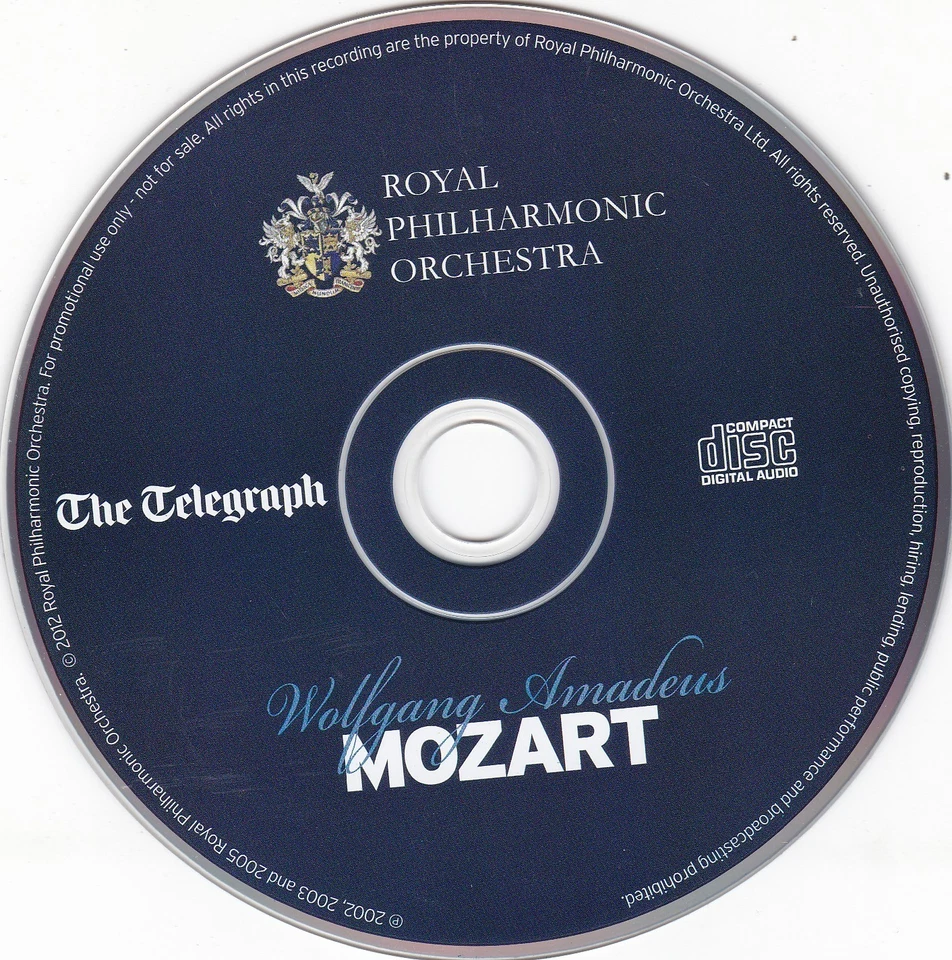 ROYAL PHILHARMONIC ORCHESTRA Wolfgang Amadeus Mozart - Bild 3 von 3
