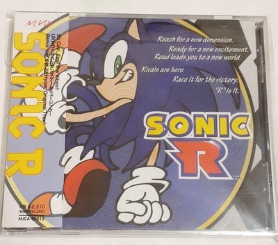 Sonic R Original Soundtrack Japan Sega Saturn GC Ps2 Game Music CD