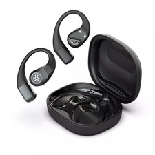 JLab - Epic Open Sport Air Conduction Wireless Earbuds - Black Open Box