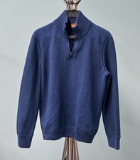 Hugo Boss Orange Men  s Zip-neck jumper, Size L