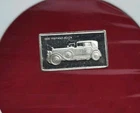 Vintage 1930 Hispano-Suiza Car - 1.6 Gram .925 Sterling Silver Mini Bar Ingot
