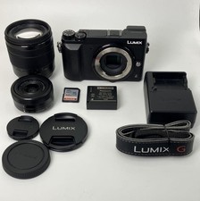 Panasonic DMC GX7MK2 Mirrorless Camera with 12 32mm and 12 60mm Lenses Kit