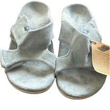 Spenco Kholo Slipper Light Blue Arch Support Womens 10.5 B Orthotic New